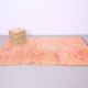 Peach Vintage Moroccan Rug 162 x 249 cm - Handmade Berber Rug - Wool Rug