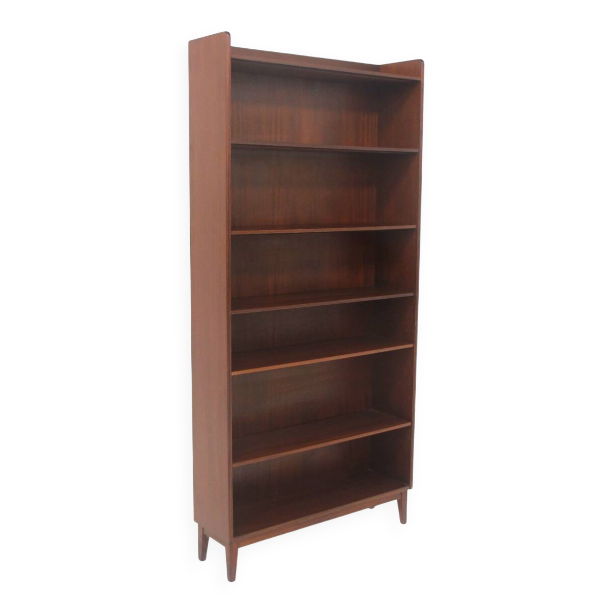 Scandinavian mahogany library, Sweden, 1960