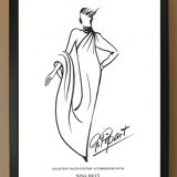 Drawing of the house Nina Ricci