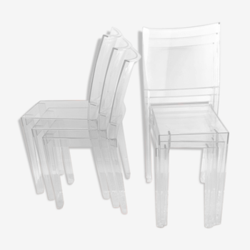 Lot de 6 chaises La Marie de chez Kartell