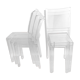 Set of 6 chairs La Marie by Kartell