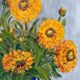 Huile sur toile nature morte