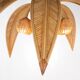 Chandelier "coconut/palm" in rattan