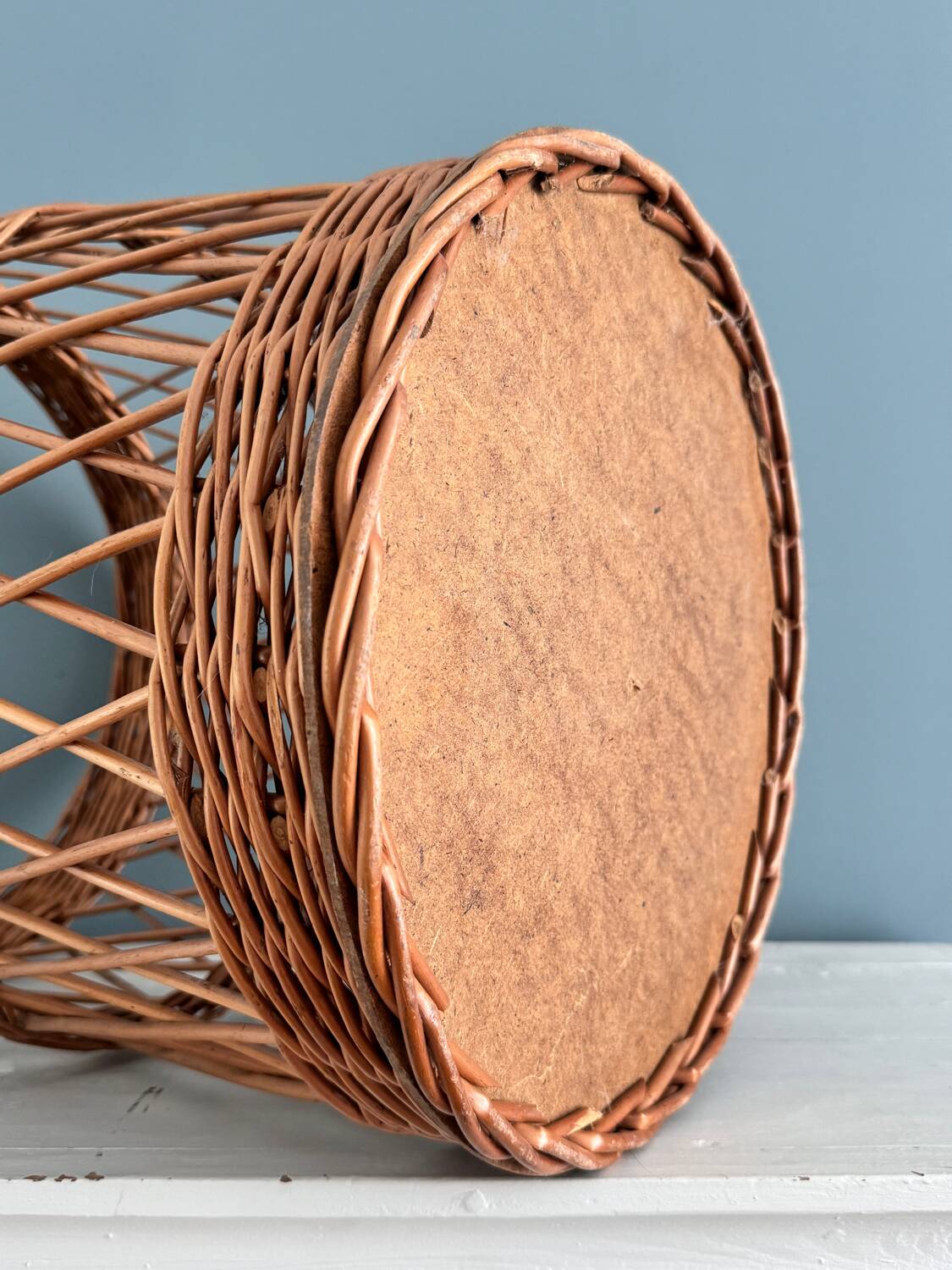 Vintage wicker basket