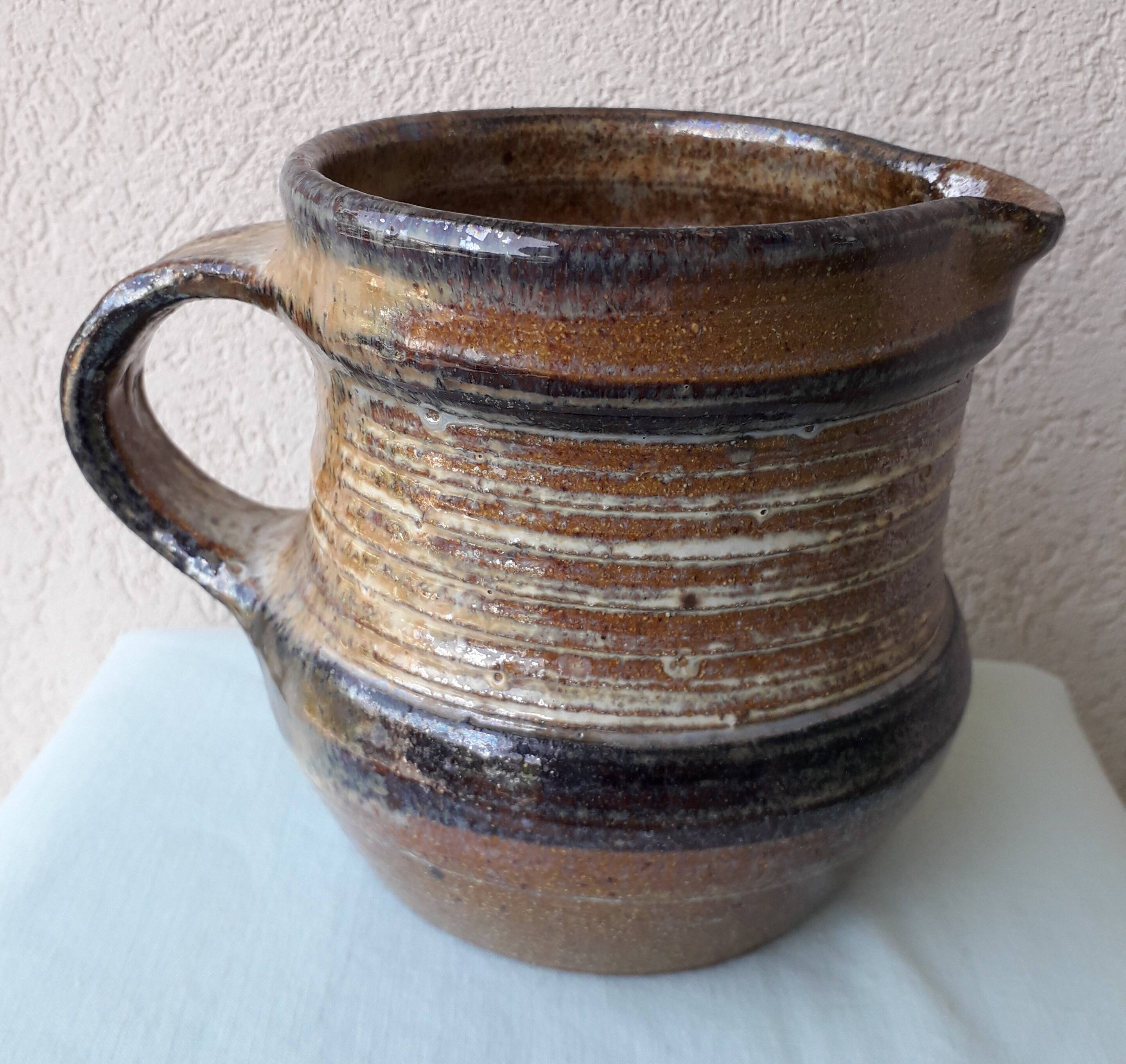 Stoneware jug