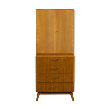 Vintage mid century bar cabinet by ernst behr, germany 1950s