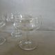 6 antique champagne glasses