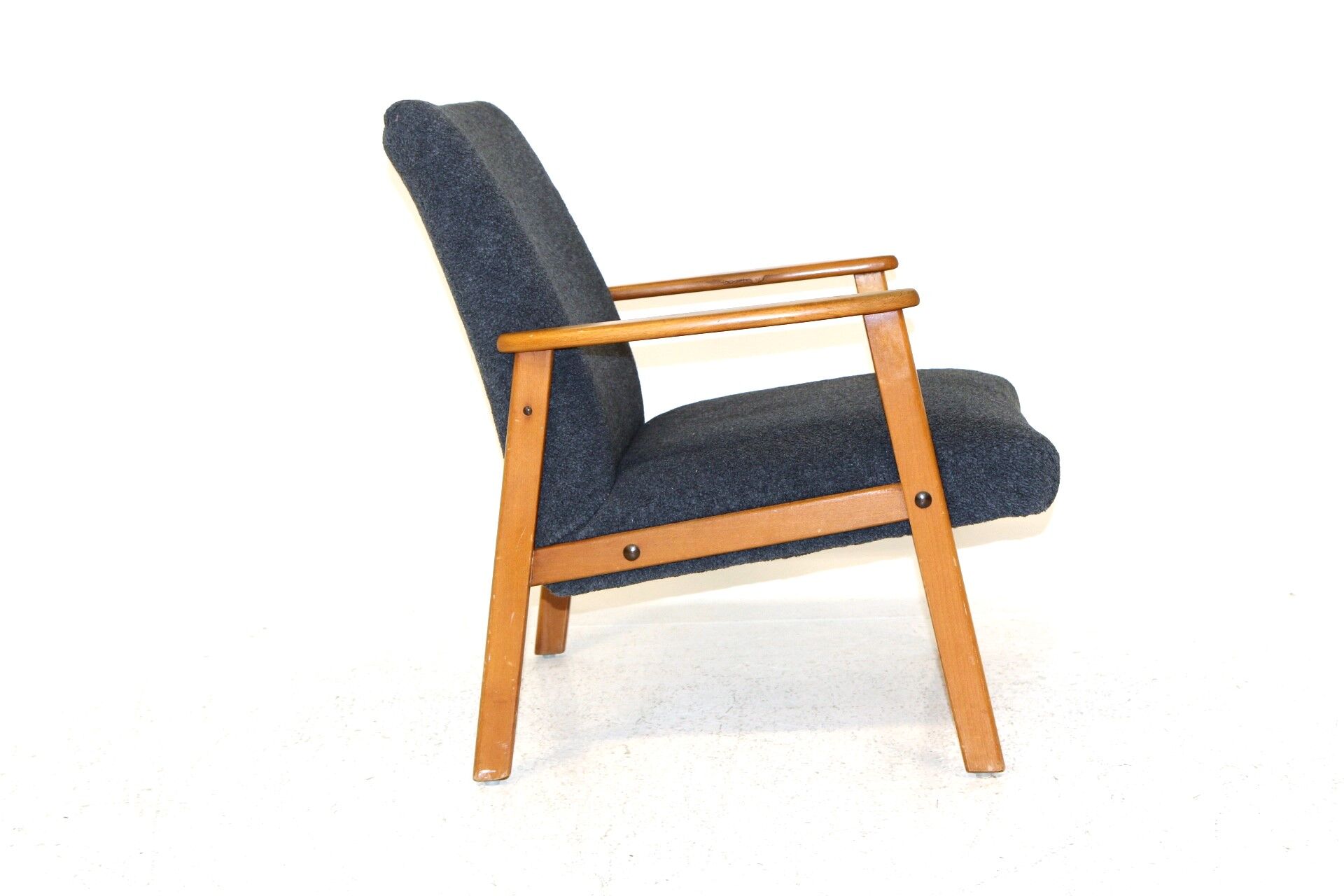 Beech compass armchair, Sweden, 1960