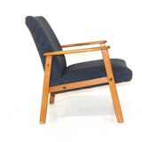 Beech compass armchair, Sweden, 1960