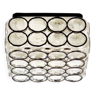 Mid-Century Glass Flush Mounts from Limburg, Germany, 1960s