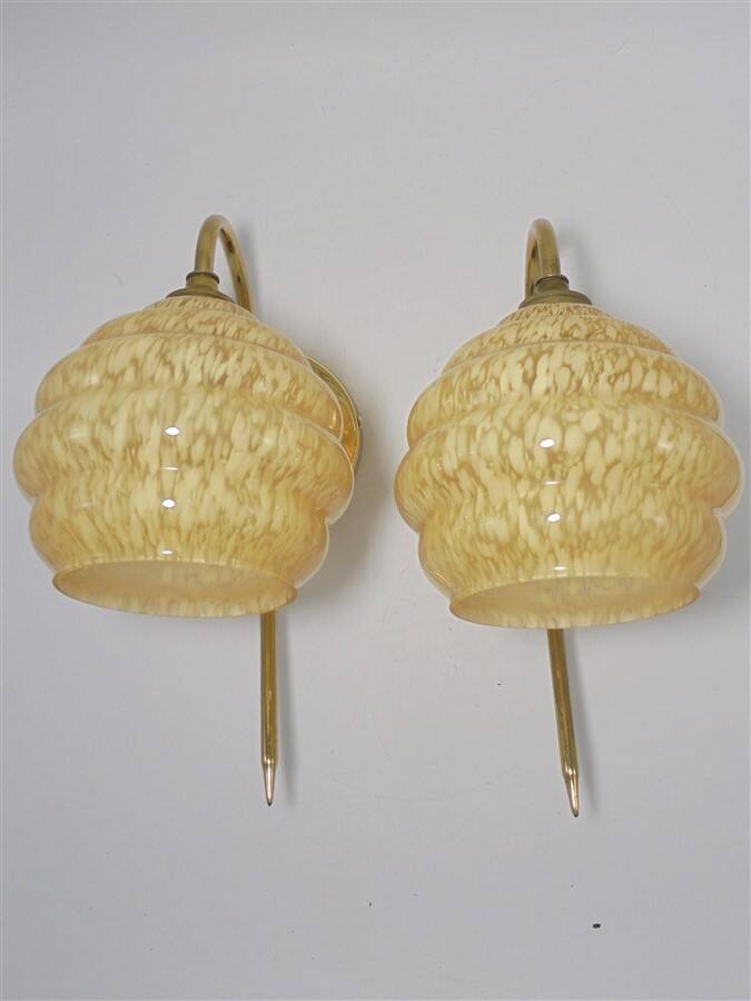 Pair of wall sconces