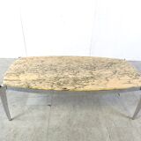 Vintage marble coffee table, 1970s