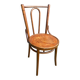 Antique Khon bistro chair no. 18 wood + vintage thermoformed seat