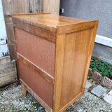 Vintage chiffonier with compass feet