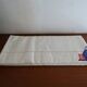 Openwork flat sheet Blue flower cotton mixed-race weft linen 325 x 220 new