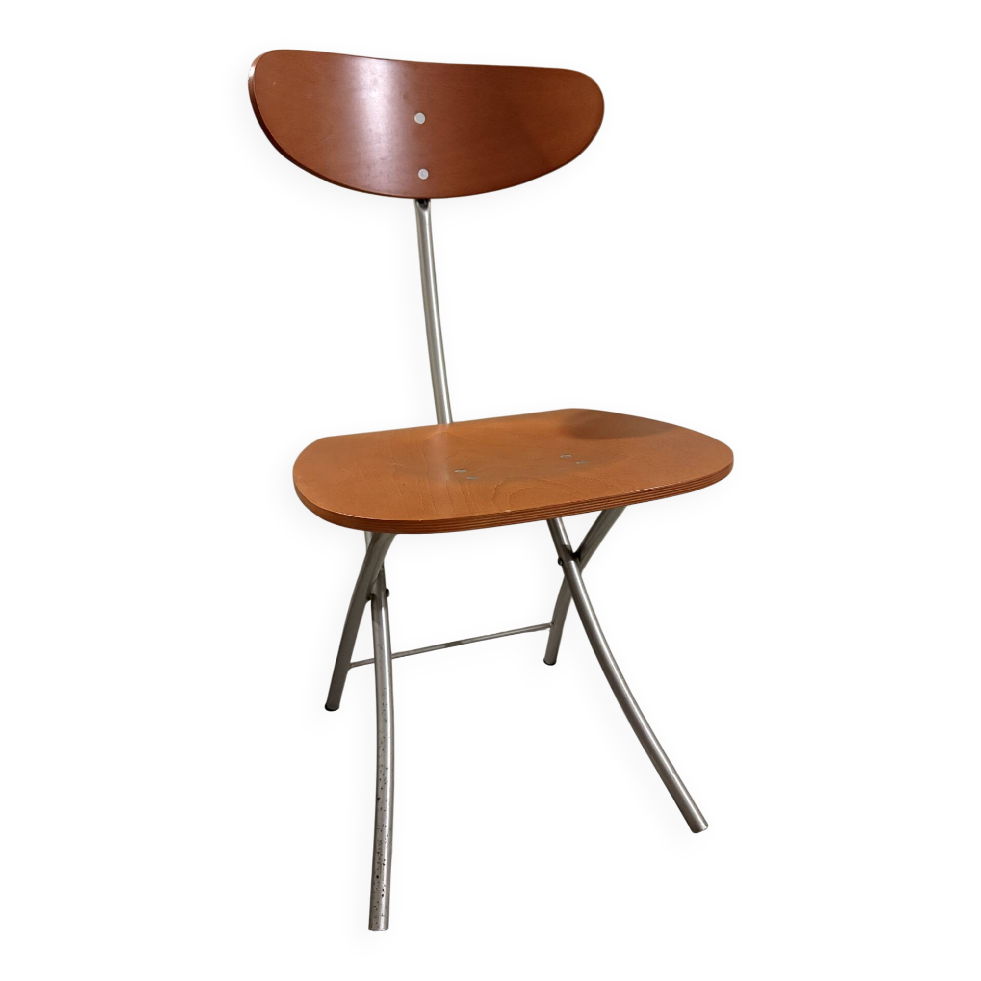 Chaise pliante design industriel vintage 60’/70’