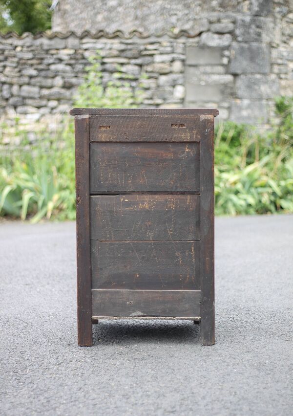 Meuble bois vintage, meuble confiturier, cabinet bois, meuble de rangement