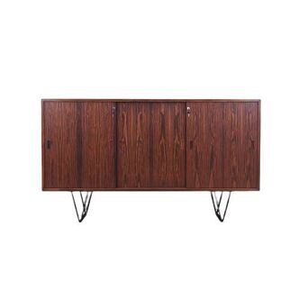 Rosewood highboard, Danish design, 1970s, production: Denmark