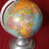 Earth globe / world map 1940s/1950s