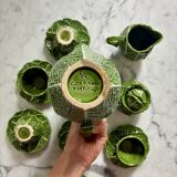 “Choux” coffee service in slip - Caldas da Rainha, Portugal - 1950/1960.