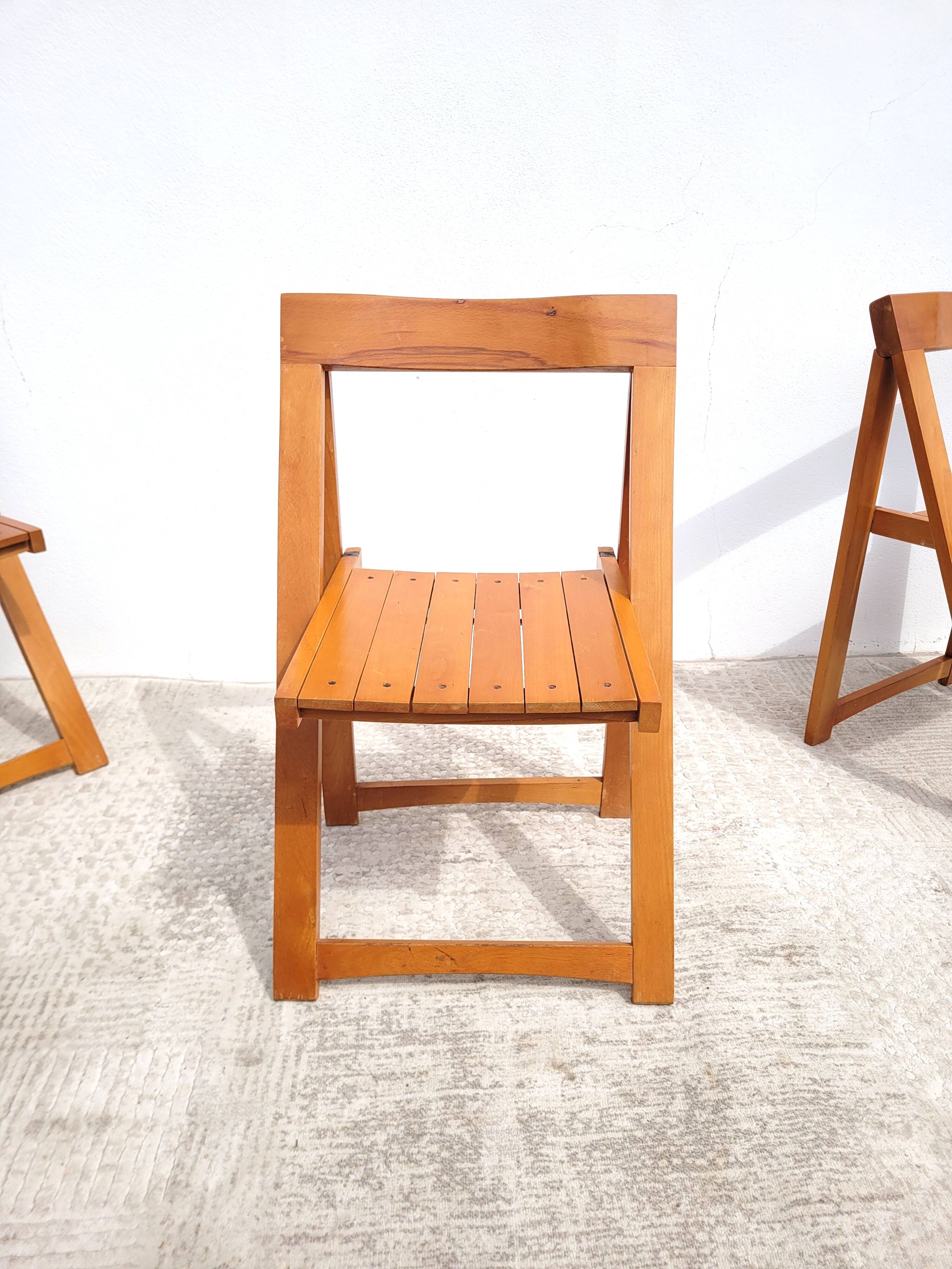Aldo Jacober folding chairs 1960