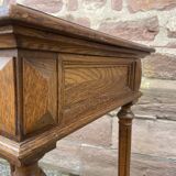 Small Louis XVI Style Oak Desk Table 1920
