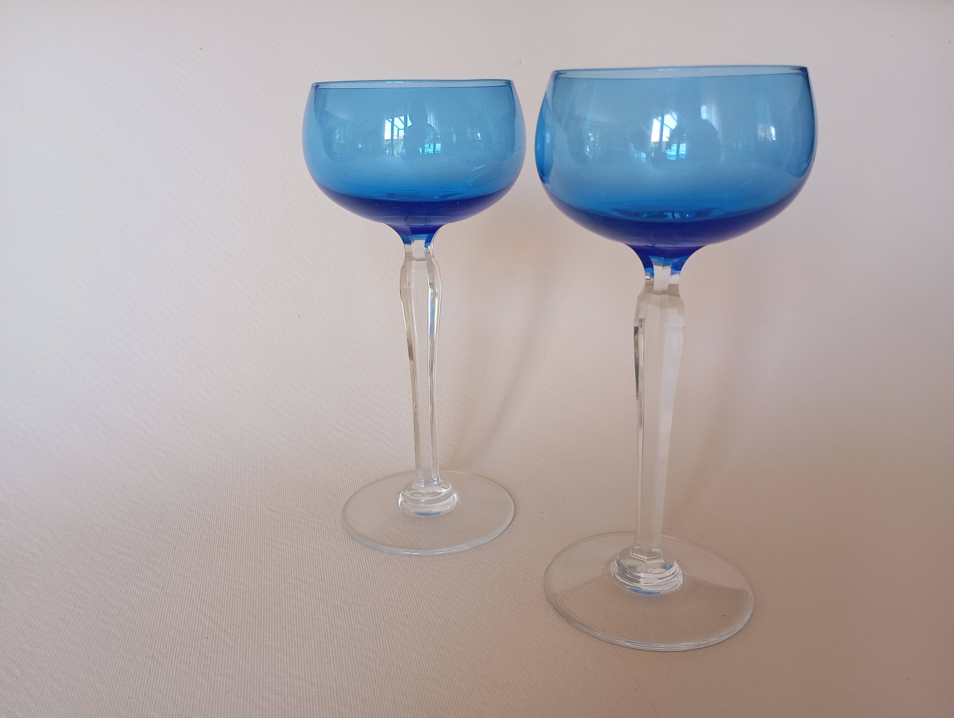 "Saumur" glass from Val-Saint-Lambert.