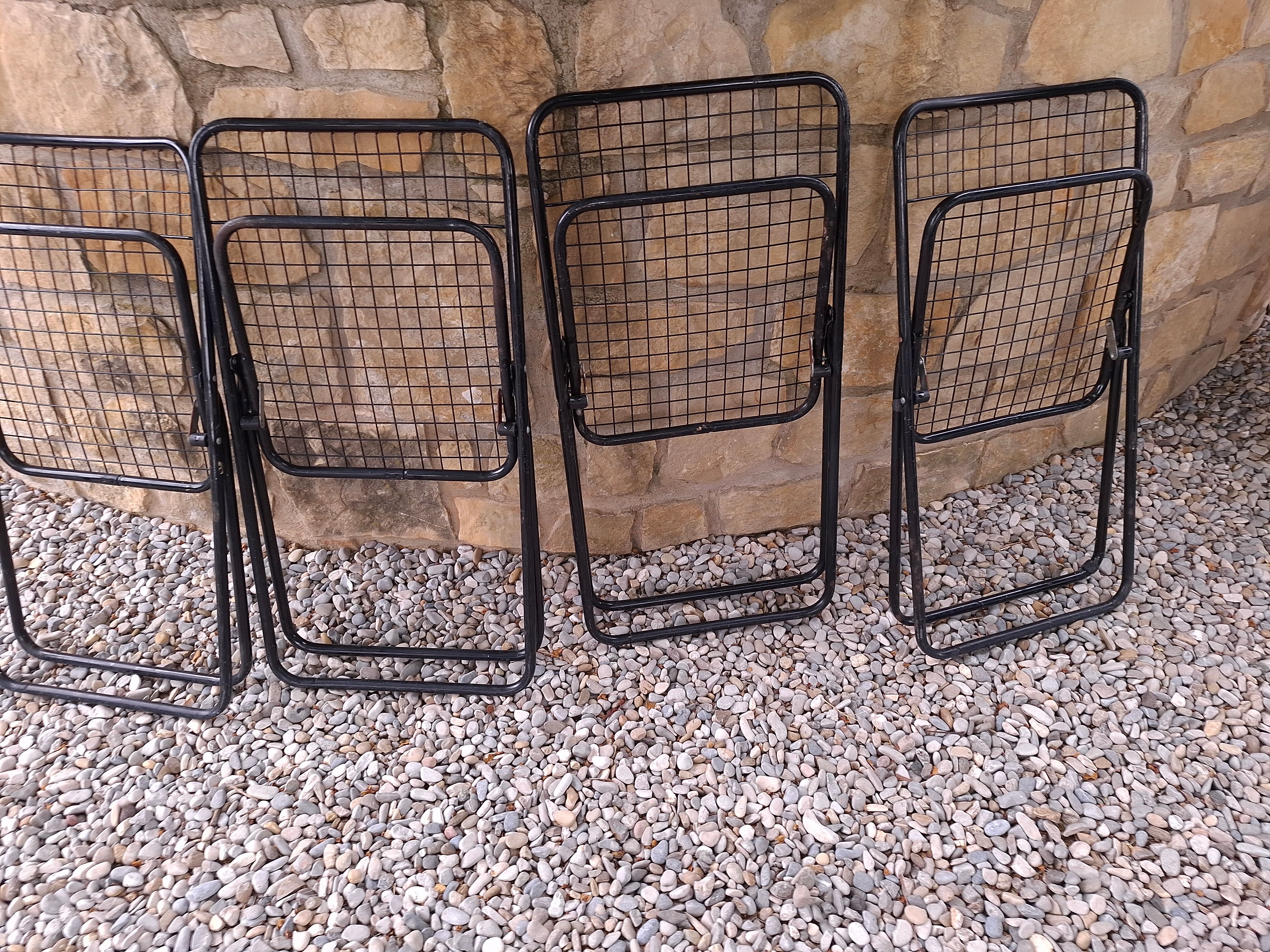 4 chaises pliantes Niels Gammelgaard , Ikea