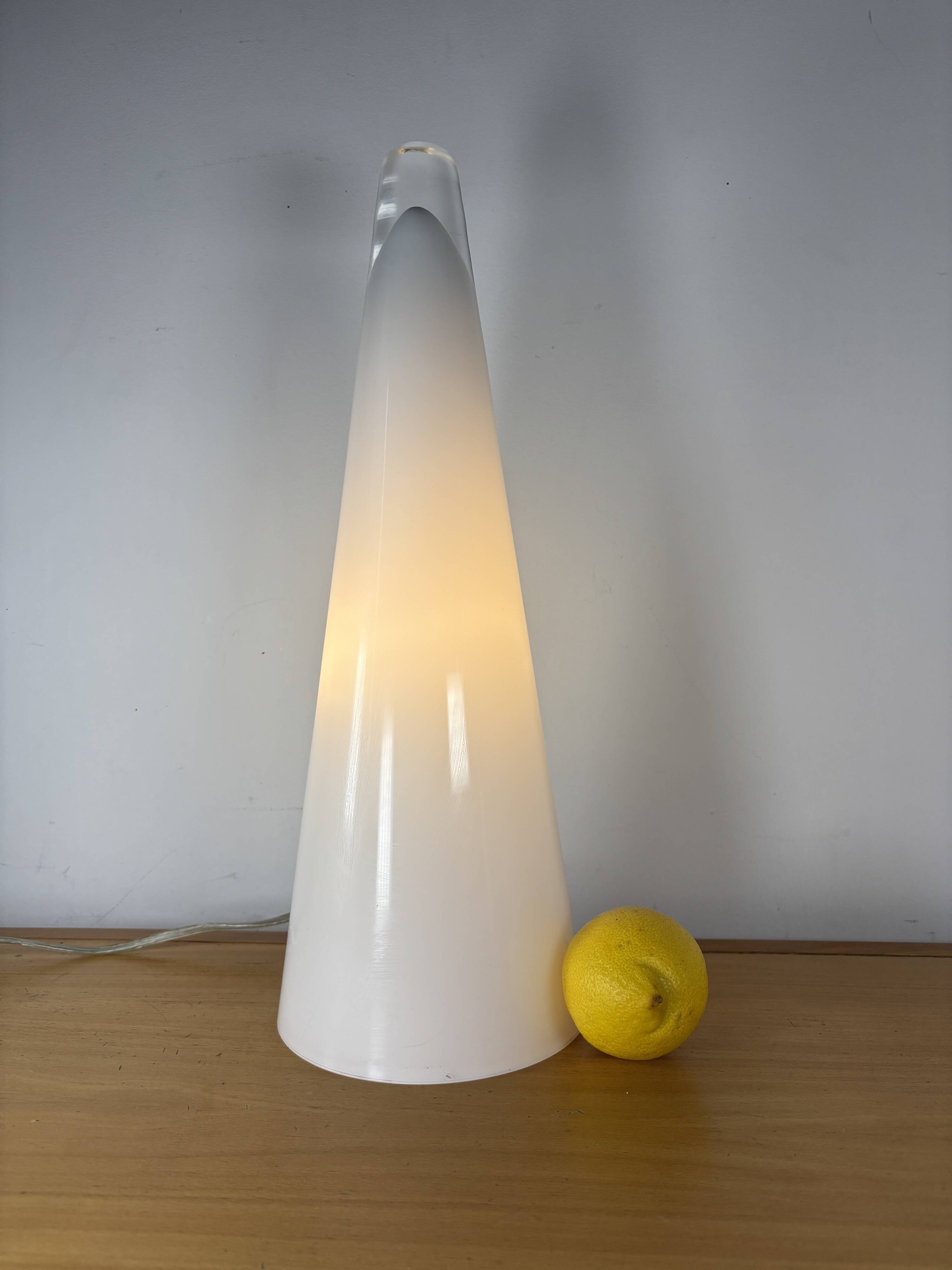 Vintage 80s Cone Teepee Lamp by Massive Belgium XL