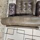 Vintage leather lounge chair 1960