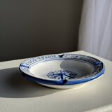 Blue and white ashtray from the Sofia Hotel in Fes D13