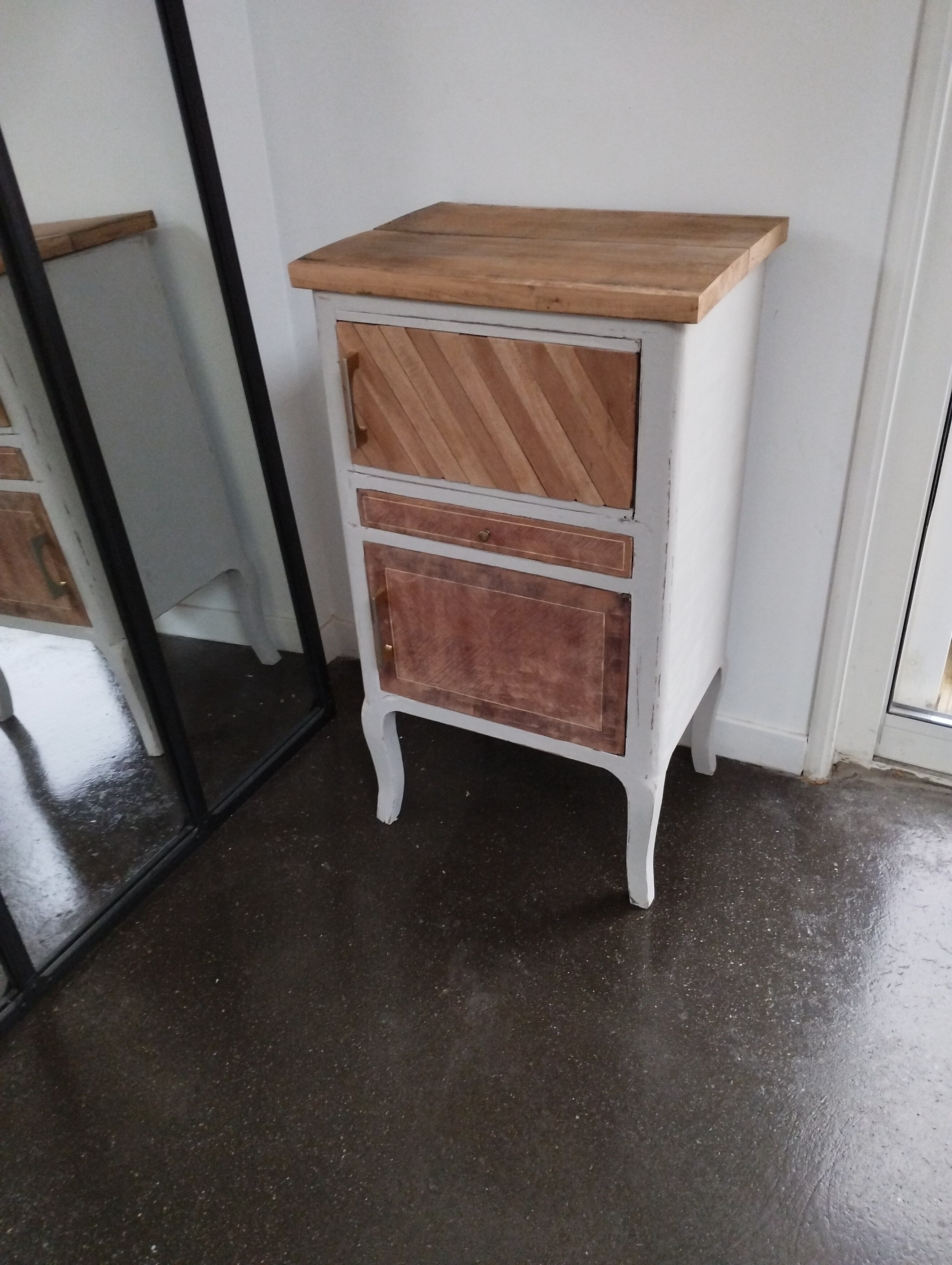 Side furniture, bedside table