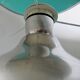 Lampe en acier brossé. France 1970