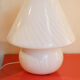 Swirl Vistosi Murano mushroom lamp