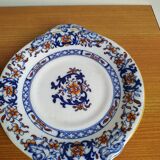 Lot de deux assiettes anciennes Minton 19ème
