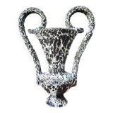 Large Fat Lava ceramic vase by Marius Giuge 1950