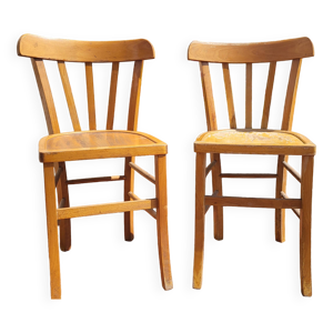 2 chaises bistrot