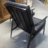 Pair of THONET armchairs boomerang model