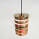 Granhaga Carl Thore Sweden brass pendant light from the 1960s