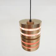 Granhaga Carl Thore Sweden brass pendant light from the 1960s