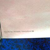 Folon Amnesty International poster