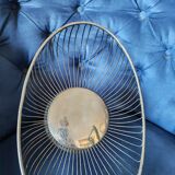 Silver-plated metal basket