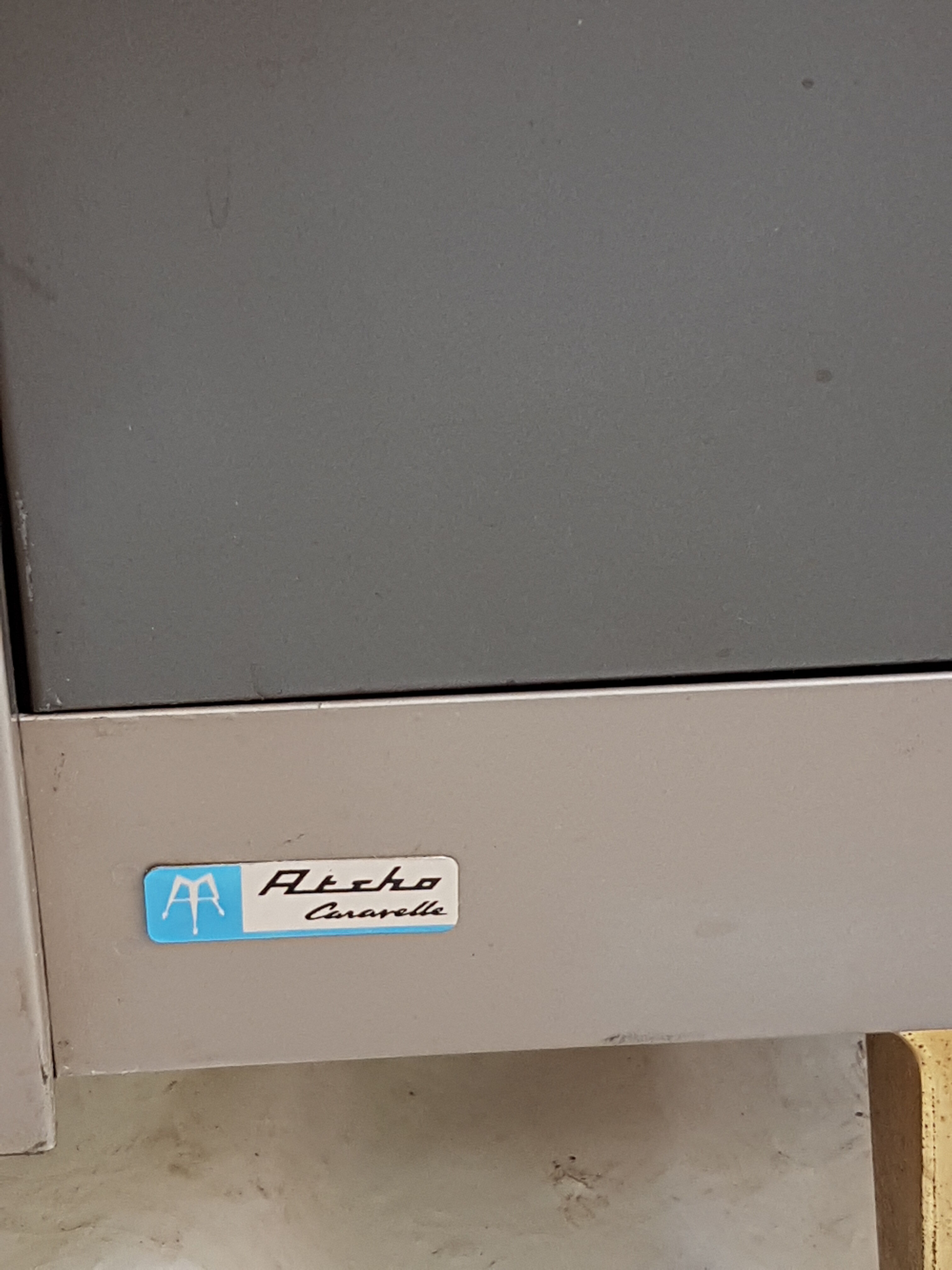 Metal desk vintage 60s
