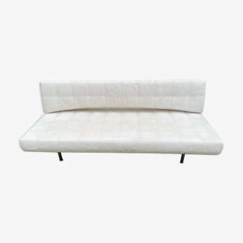 Sofa bed Pierrot Bonaldo white leather