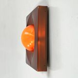 Space Age Bronze Wall Light, 1970
