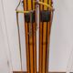 Vintage wooden skis Rossignol Hickory Olympic model 204 cm