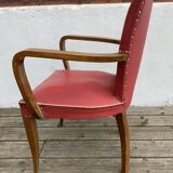 Red skai bridge armchair