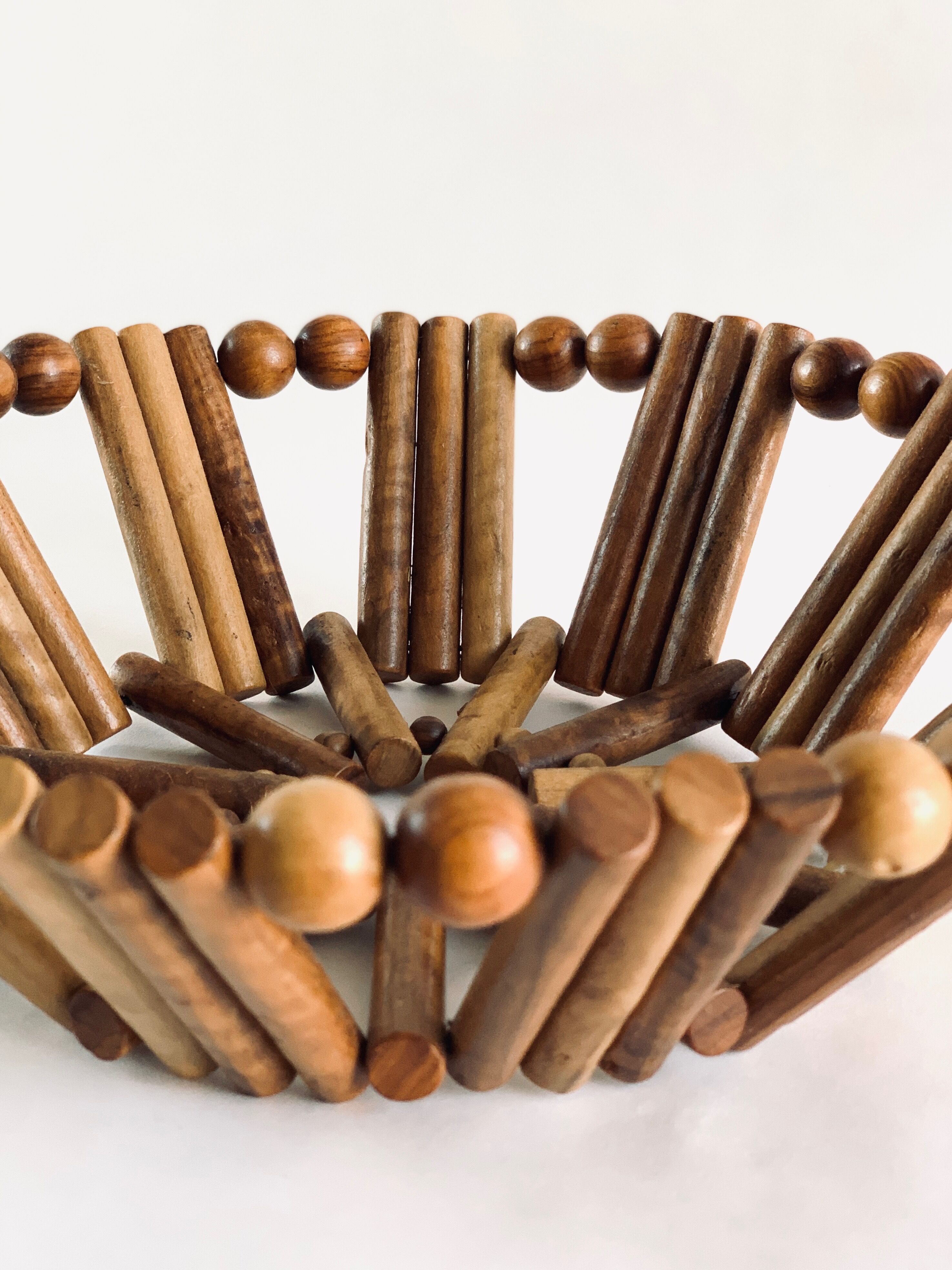 Coupe à fruit en bois