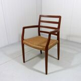 Chaise de bureau en teck modèle 68 de Niels Otto Møller pour J.L. Moller, Danemark