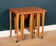 Retro 1960s Poul Hundevad Teak Nest of Three Coffee Nesting Tables